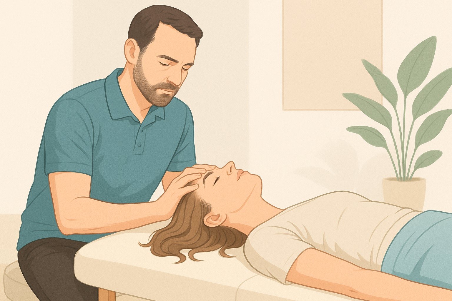 Head and Face Massage